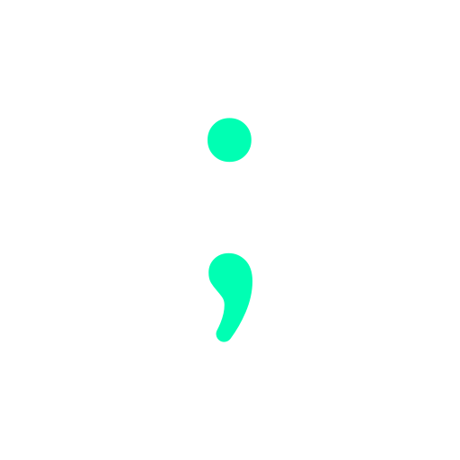 Semicolon Generic Simple Colors icon