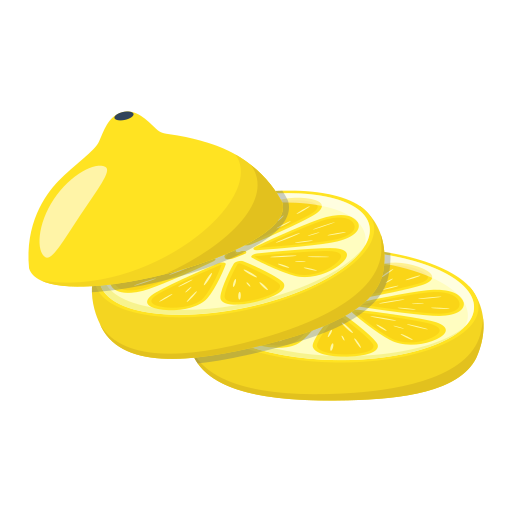 schijfje citroen Generic Flat icoon