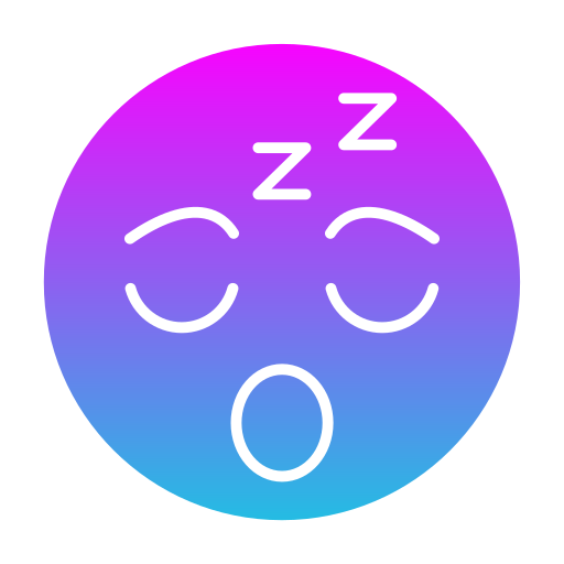 眠る Generic Flat Gradient icon