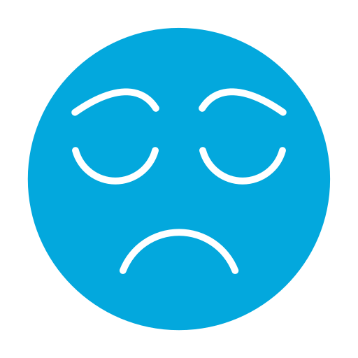 Sad Generic Blue icon