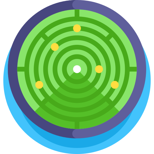 레이더 Detailed Flat Circular Flat icon