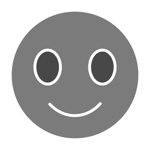 笑顔 Generic Grey icon