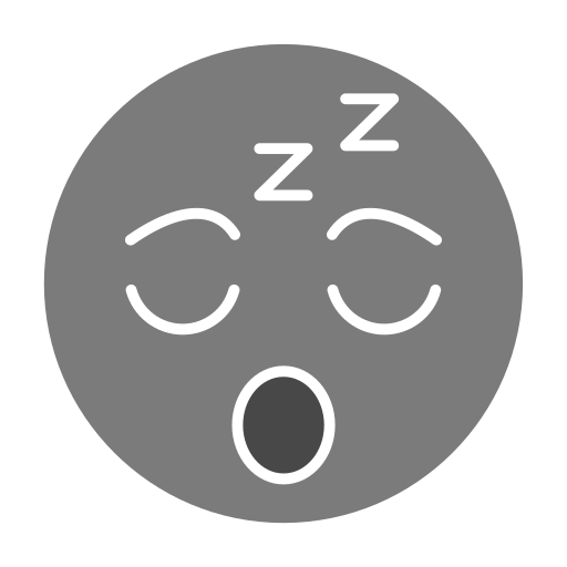 Sleepy Generic Grey icon