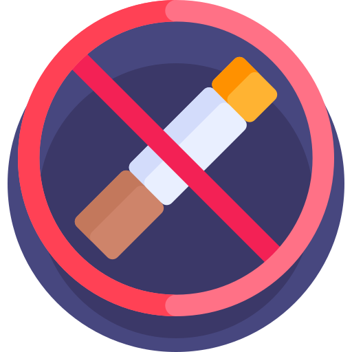 Не курить Detailed Flat Circular Flat иконка