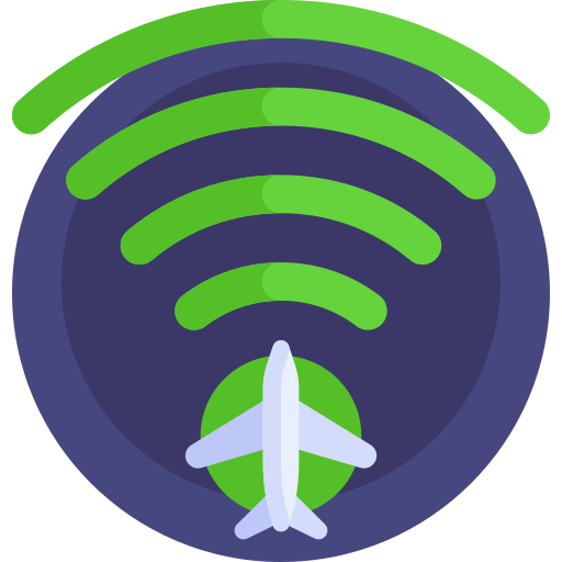 Wifi Detailed Flat Circular Flat icon