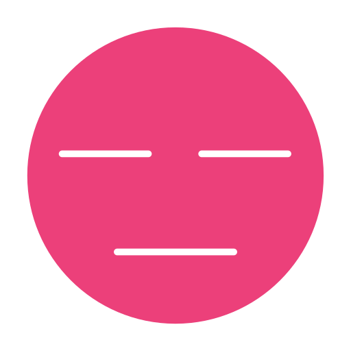 Expressionless Generic Simple Colors icon