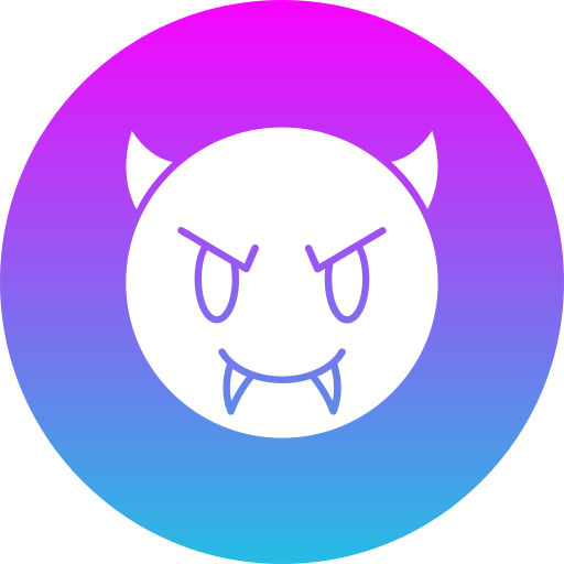 悪魔 Generic Flat Gradient icon