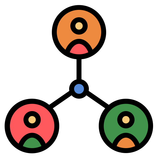 connexion Generic Outline Color Icône