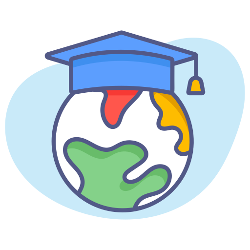educación global Generic Rounded Shapes icono
