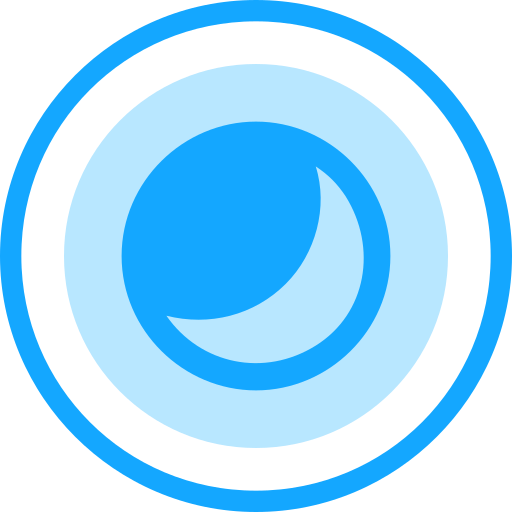 Contrast Generic Blue icon