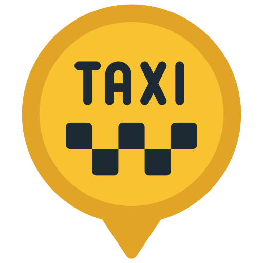 applicazione taxi Juicy Fish Flat icona