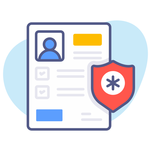 Data security Generic Rounded Shapes icon