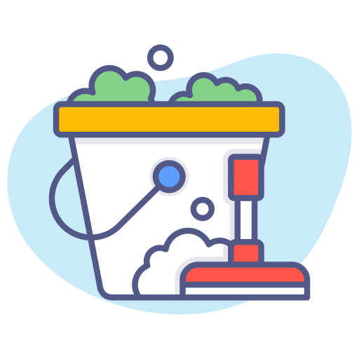 Cleaning mop Generic Rounded Shapes icon