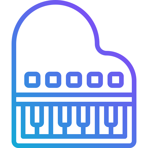 pianoforte Generic Gradient icona