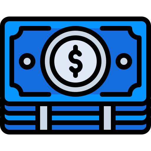 dinero Generic Blue icono