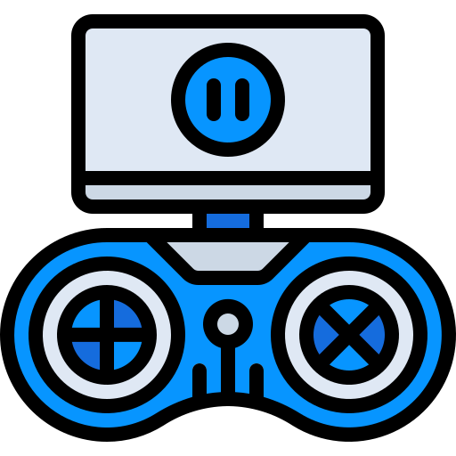 gamepad Generic Blue icoon