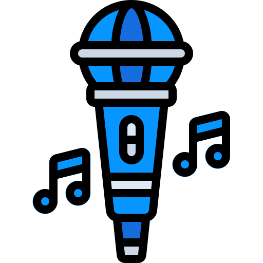 Śpiewanie Generic Blue ikona