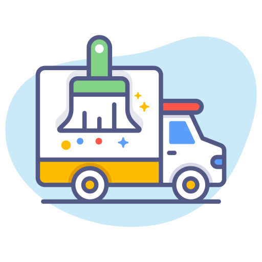 Cleaning Service Generic Rounded Shapes icon