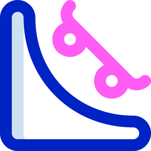 skateboard Super Basic Orbit Color icon