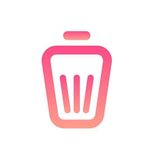 afval Generic Gradient icoon