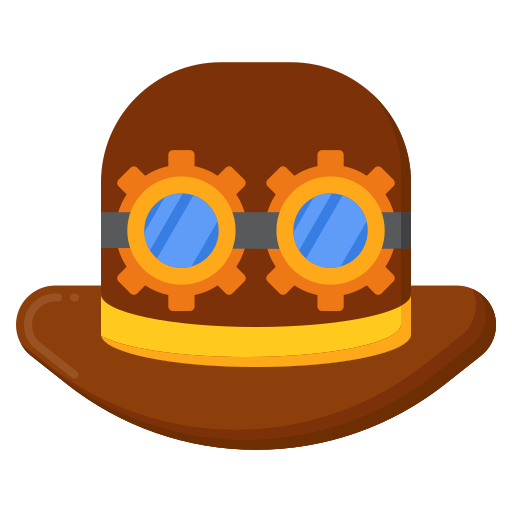 모자와 안경 Generic Flat icon