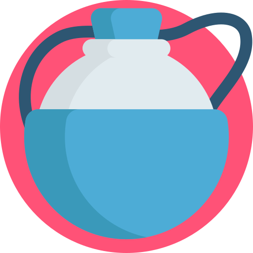 Flask Detailed Flat Circular Flat icon
