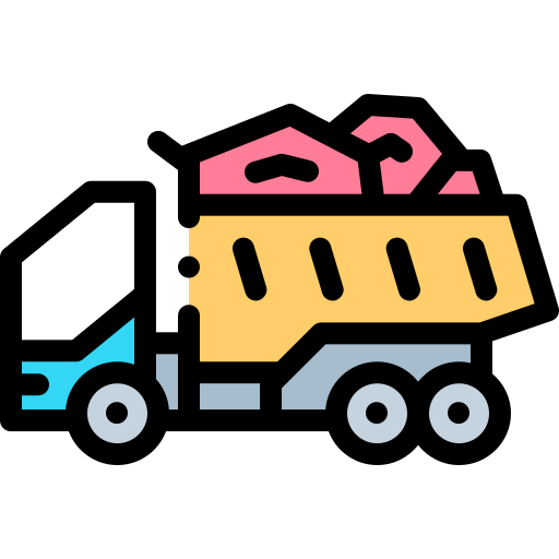 lkw Detailed Rounded Lineal color icon