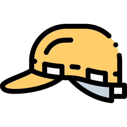 Hard hat Detailed Rounded Lineal color icon