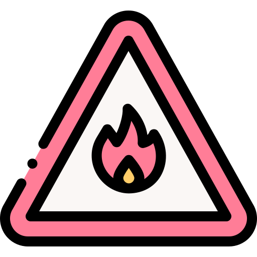 Fire sign Detailed Rounded Lineal color icon