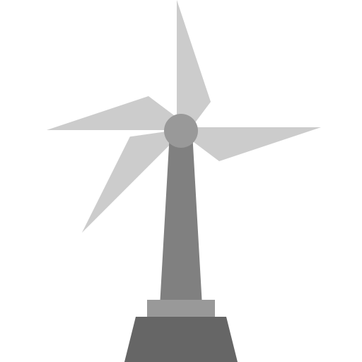 windenergie Generic Flat icoon