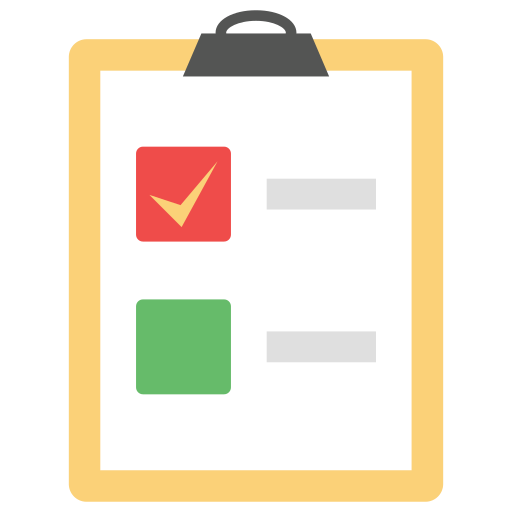 checkliste Generic Flat icon