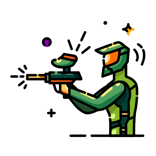 paintball Generic Outline Color icon
