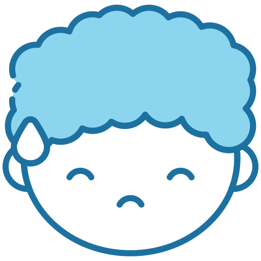 Sweat Generic Blue icon