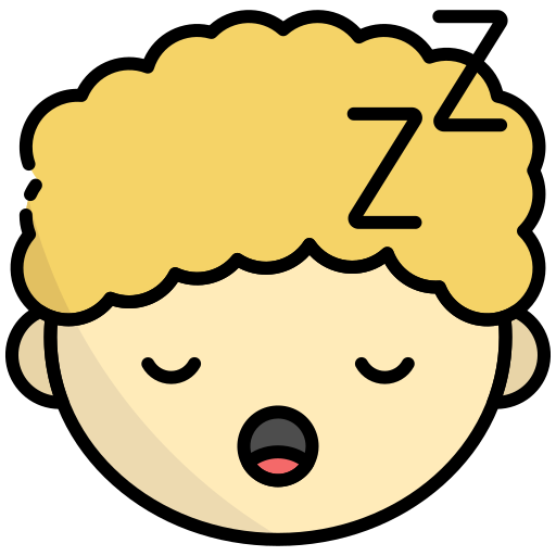 dormir Generic Outline Color icono
