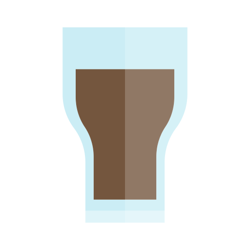 ijs koffie Generic Flat icoon