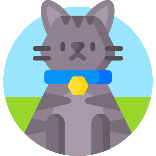 cat Detailed Flat Circular Flat icon
