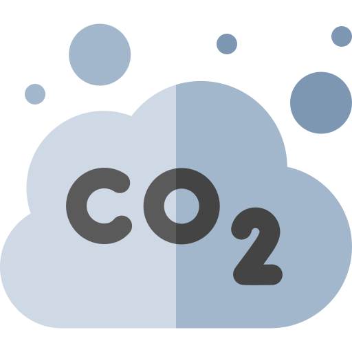 CO2 Basic Rounded Flat icon