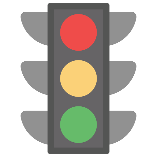 semáforos Generic Flat icono