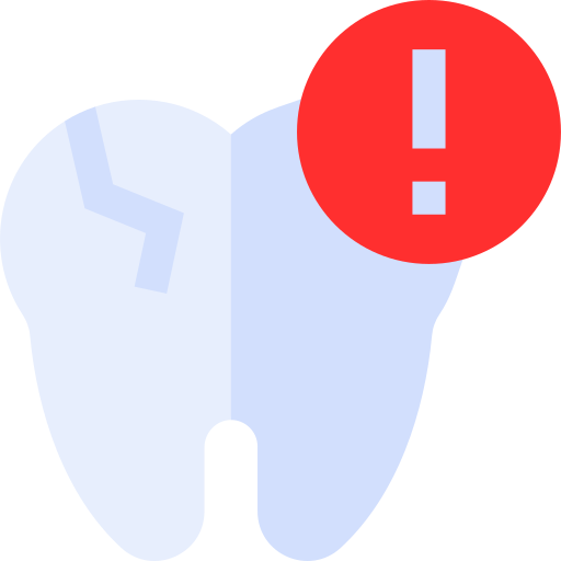 зуб Basic Straight Flat иконка