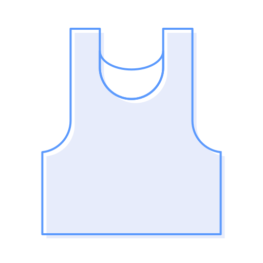 muskelshirt Generic Blue icon