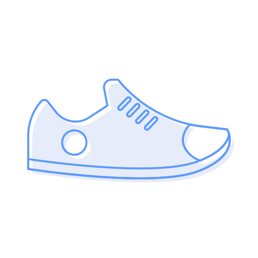 scarpa da ginnastica Generic Blue icona