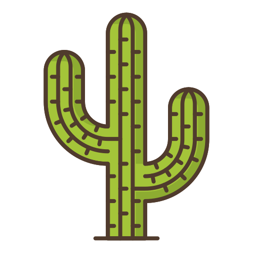 cactus edt.im Lineal color icono