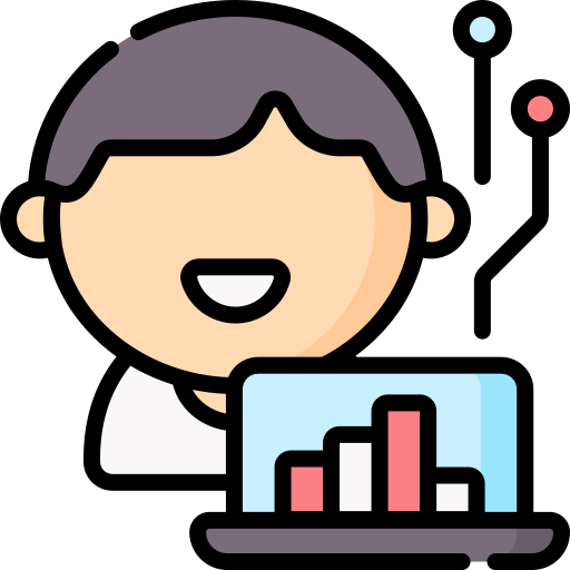 Data analyst Special Lineal color icon