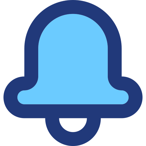 Notification bell Generic Outline Color icon