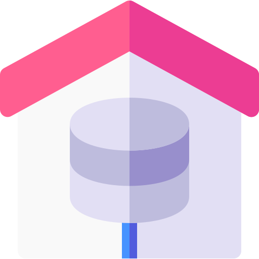data warehouse Basic Rounded Flat icon