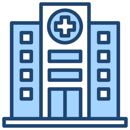 Hospital Generic Blue icon