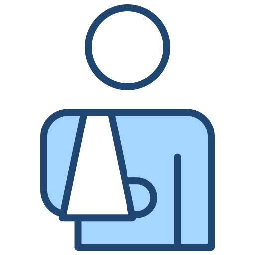 Injury Generic Blue icon