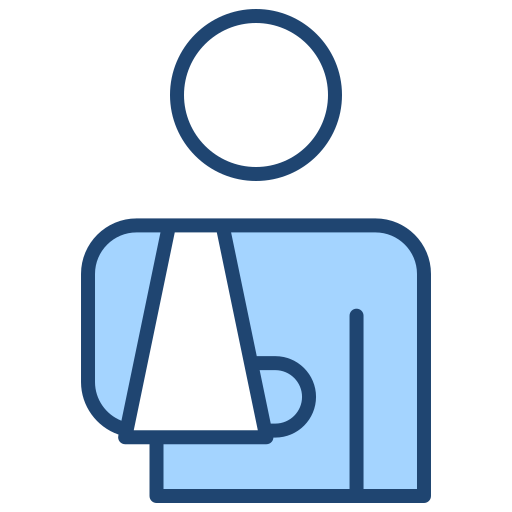 verletzung Generic Blue icon