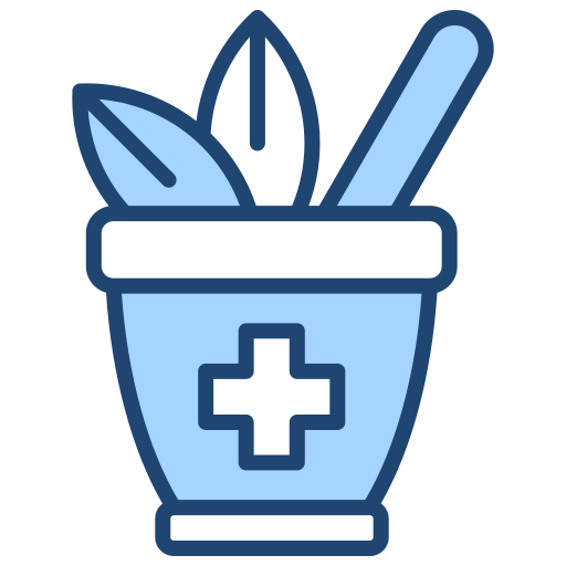 Herbal treatment Generic Blue icon