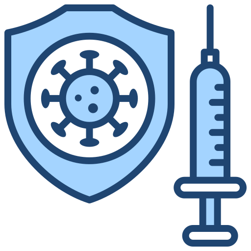 vacunación Generic Blue icono